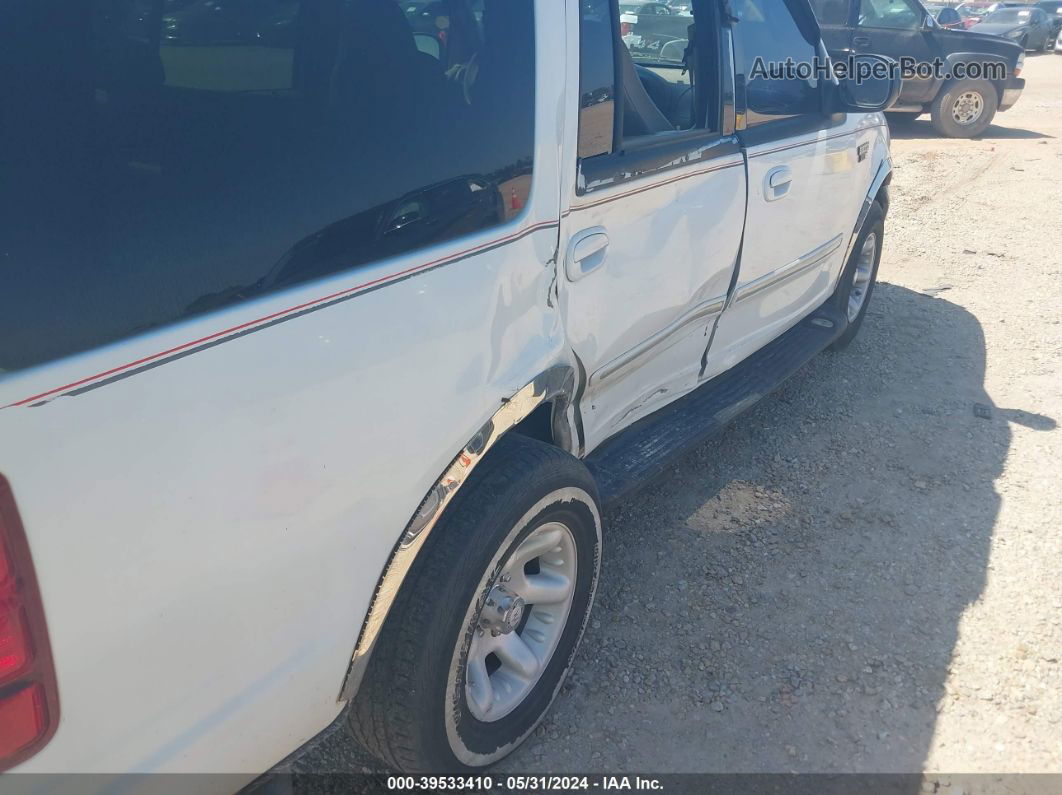 2000 Ford Expedition Xlt White vin: 1FMRU1567YLA49734