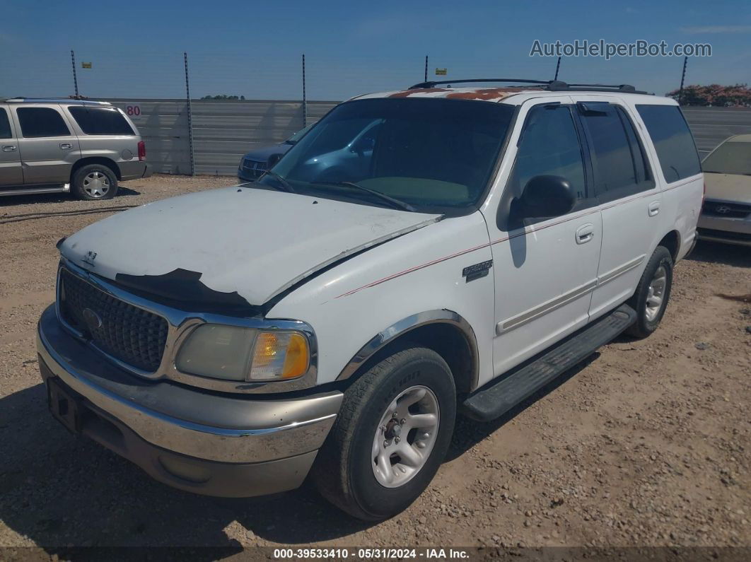 2000 Ford Expedition Xlt White vin: 1FMRU1567YLA49734