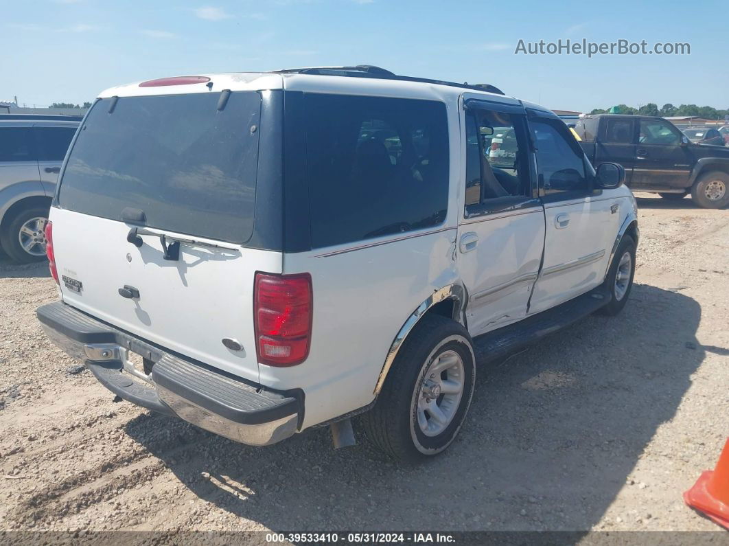 2000 Ford Expedition Xlt White vin: 1FMRU1567YLA49734