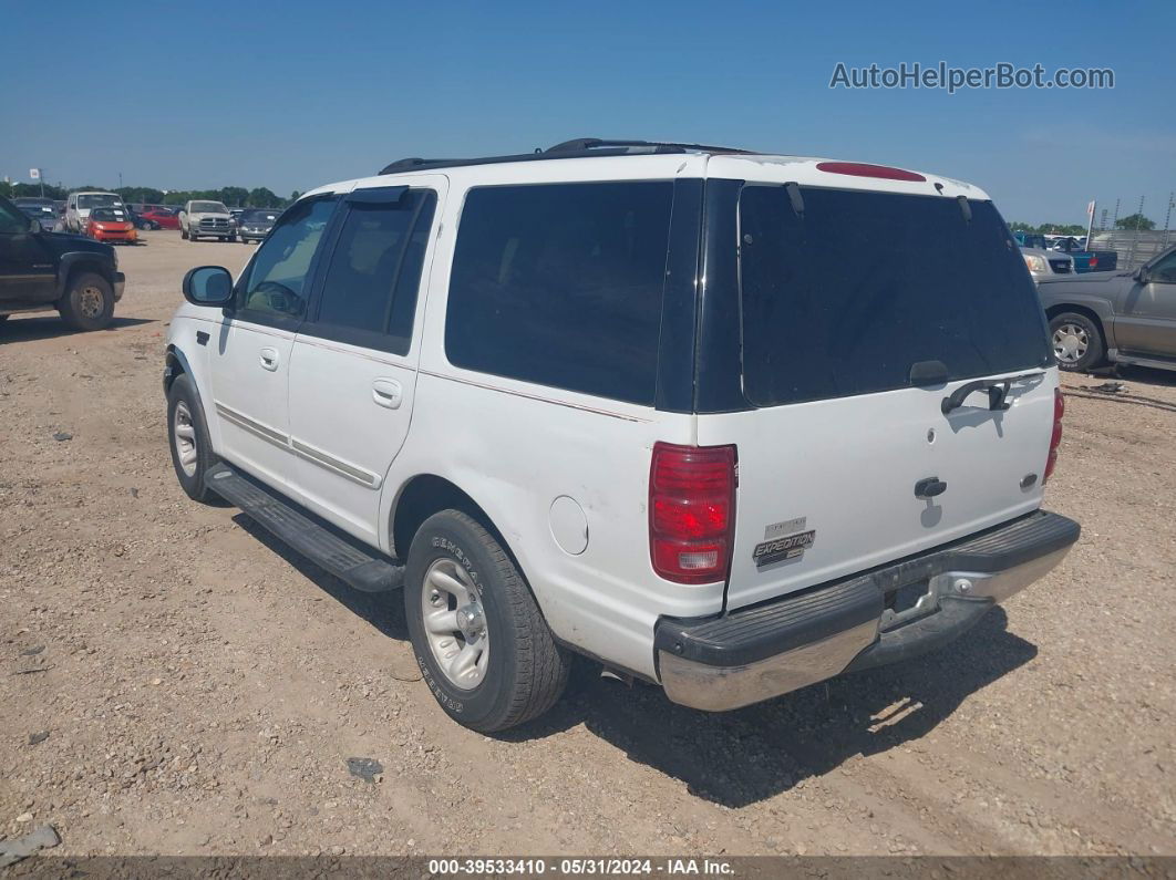 2000 Ford Expedition Xlt White vin: 1FMRU1567YLA49734