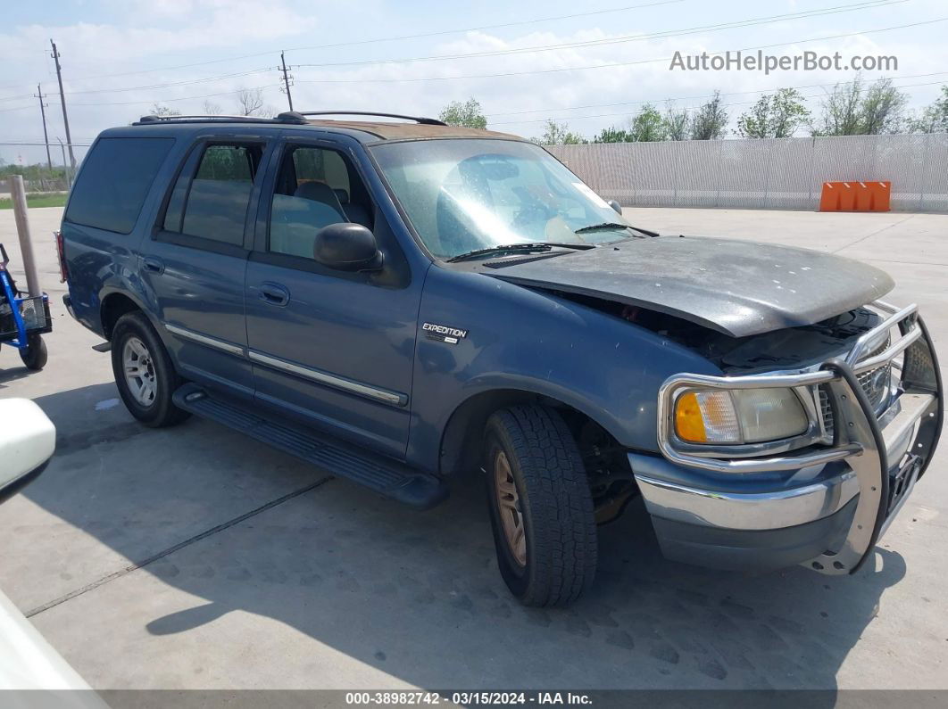 2000 Ford Expedition Xlt Blue vin: 1FMRU1568YLB99268