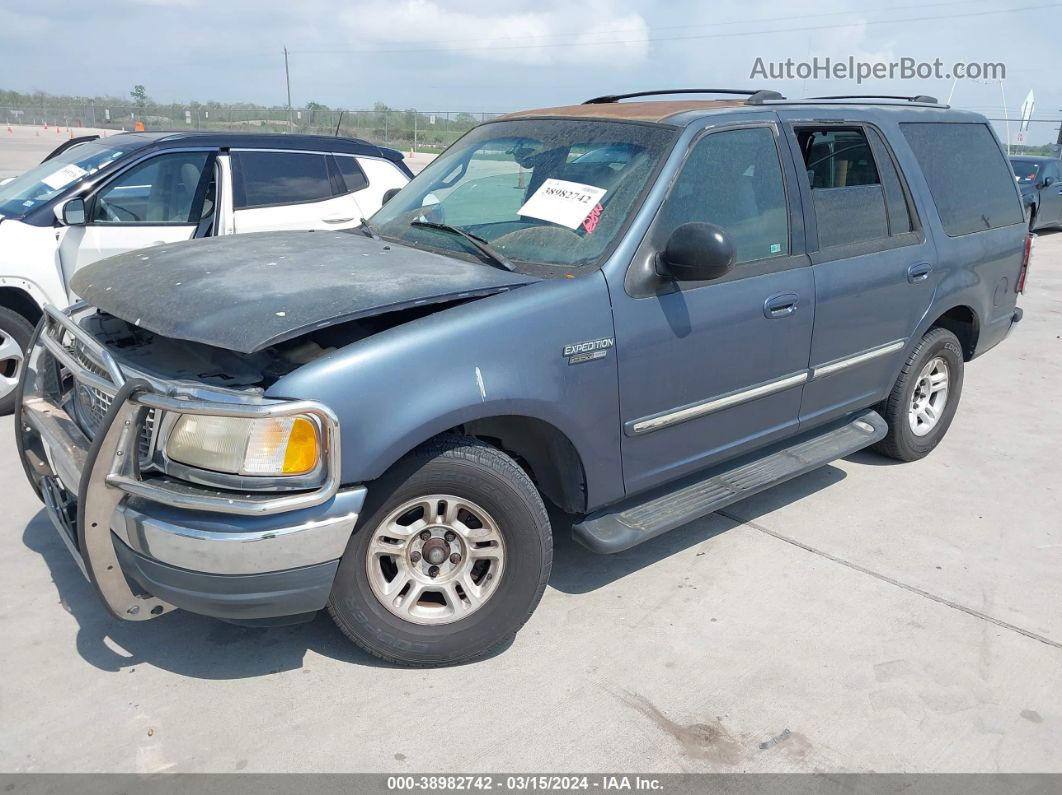 2000 Ford Expedition Xlt Blue vin: 1FMRU1568YLB99268