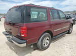 2000 Ford Expedition Xlt Burgundy vin: 1FMRU156XYLB25124