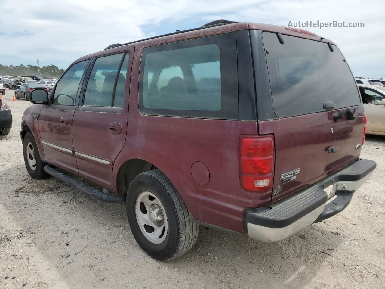 2000 Ford Expedition Xlt Burgundy vin: 1FMRU156XYLB25124