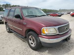 2000 Ford Expedition Xlt Burgundy vin: 1FMRU156XYLB25124