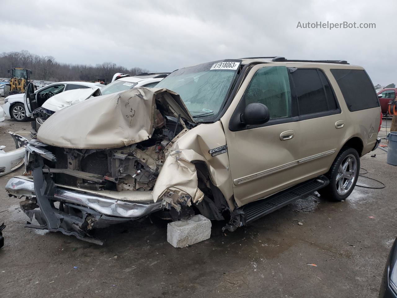 2000 Ford Expedition Xlt Золотой vin: 1FMRU156XYLC41472