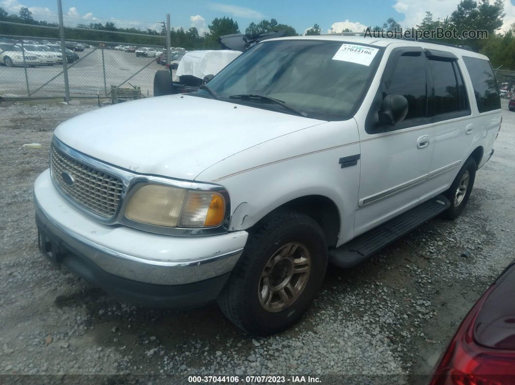 2001 Ford Expedition Xlt White vin: 1FMRU15L01LB34068