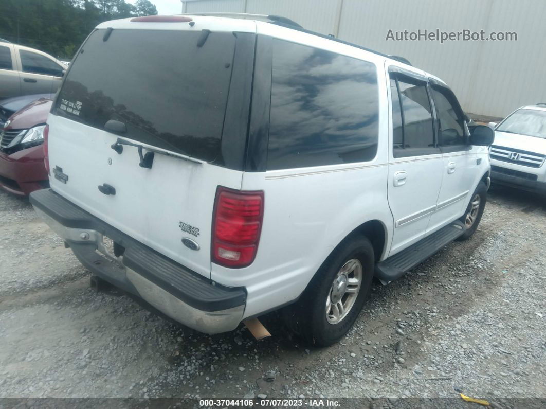 2001 Ford Expedition Xlt White vin: 1FMRU15L01LB34068