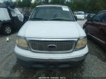 2001 Ford Expedition Xlt White vin: 1FMRU15L01LB34068