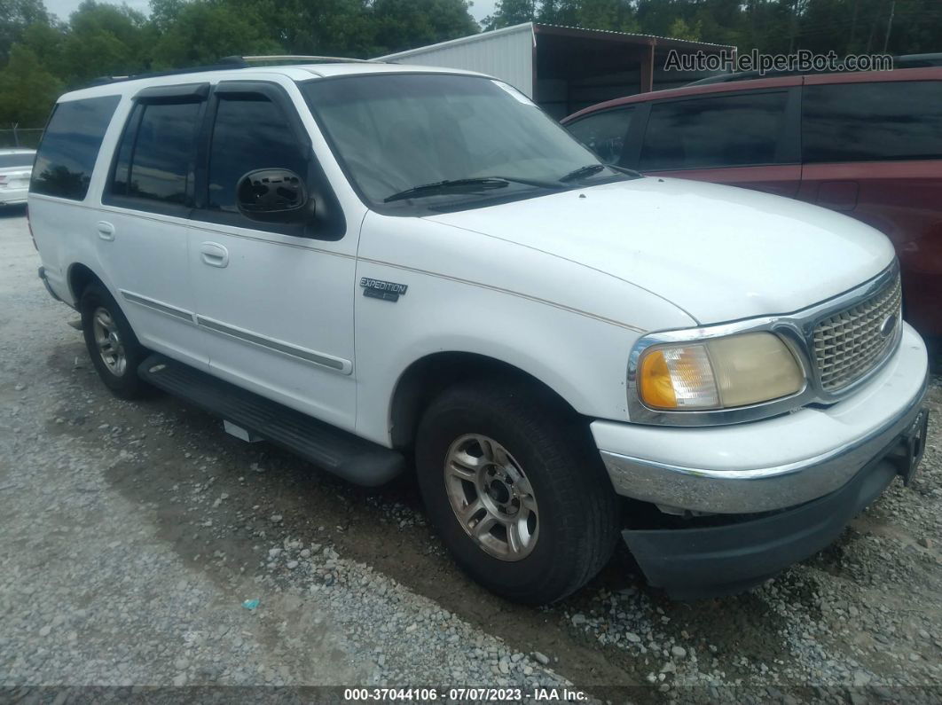 2001 Ford Expedition Xlt White vin: 1FMRU15L01LB34068