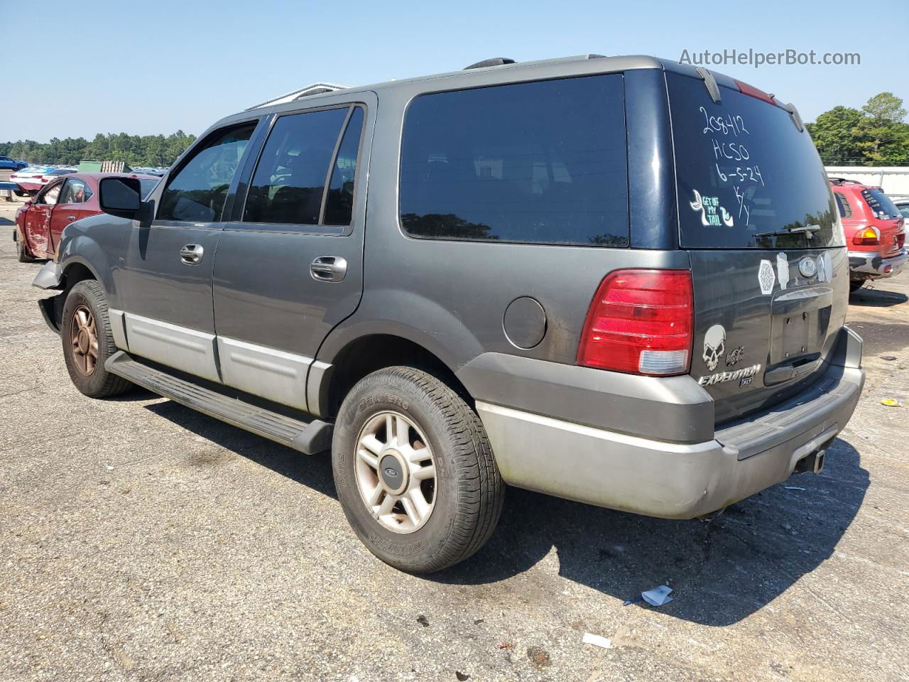 2003 Ford Expedition Xlt Gray vin: 1FMRU15L03LA18985