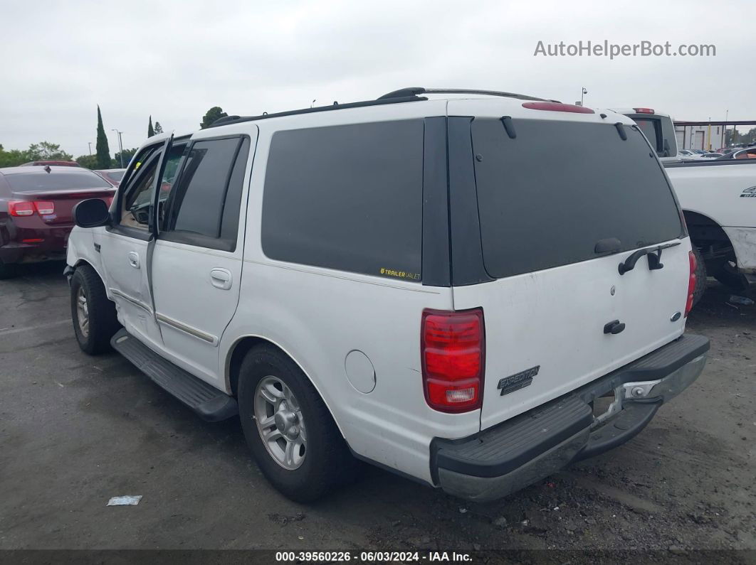 2001 Ford Expedition Xlt White vin: 1FMRU15L11LA05790