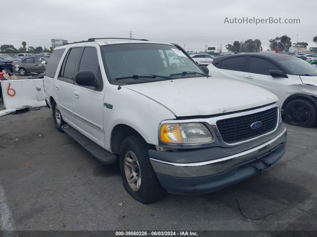 2001 Ford Expedition Xlt White vin: 1FMRU15L11LA05790