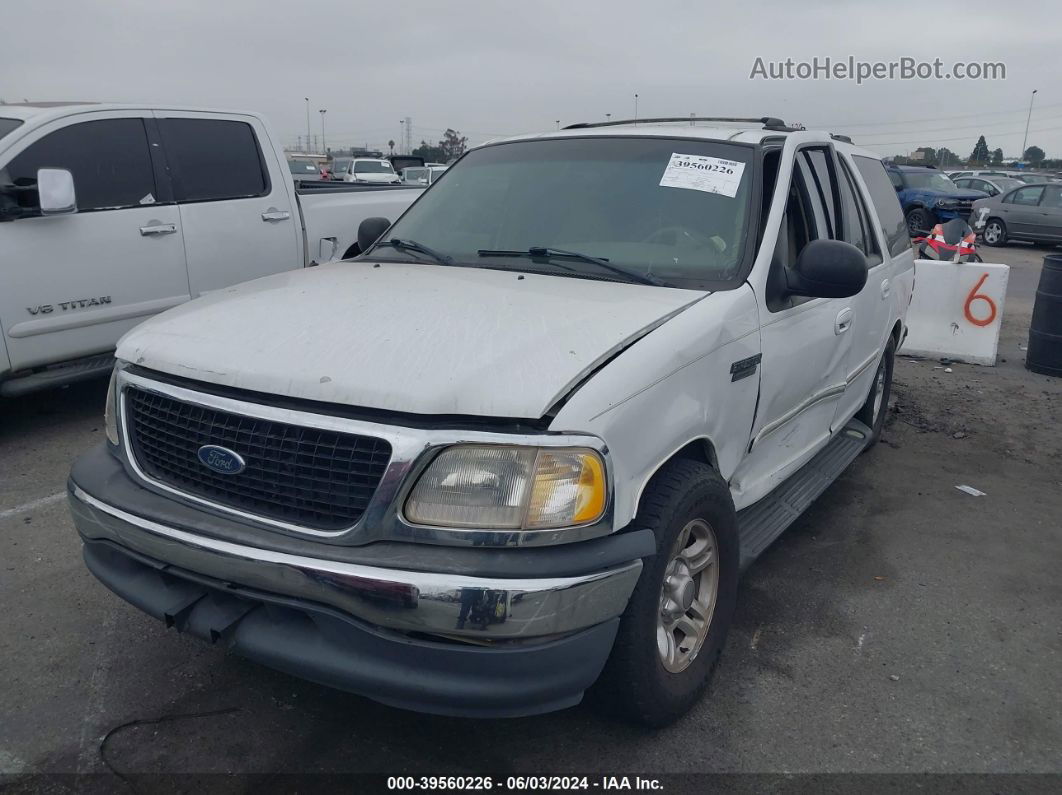 2001 Ford Expedition Xlt White vin: 1FMRU15L11LA05790