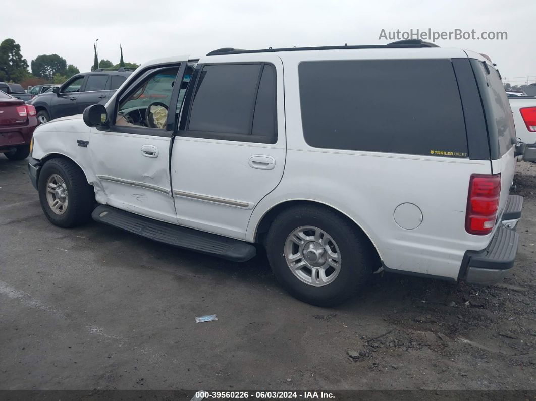 2001 Ford Expedition Xlt White vin: 1FMRU15L11LA05790