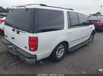 2001 Ford Expedition Xlt White vin: 1FMRU15L11LA05790