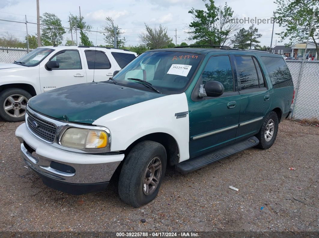 2000 Ford Expedition Xlt Green vin: 1FMRU15L1YLA19554