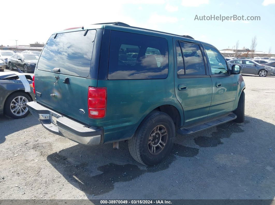 2000 Ford Expedition Xlt Green vin: 1FMRU15L1YLB43601