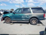 2000 Ford Expedition Xlt Green vin: 1FMRU15L1YLB43601