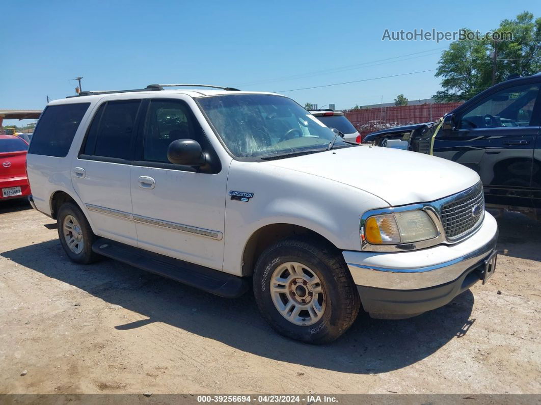 2001 Ford Expedition Xlt White vin: 1FMRU15L31LA32666