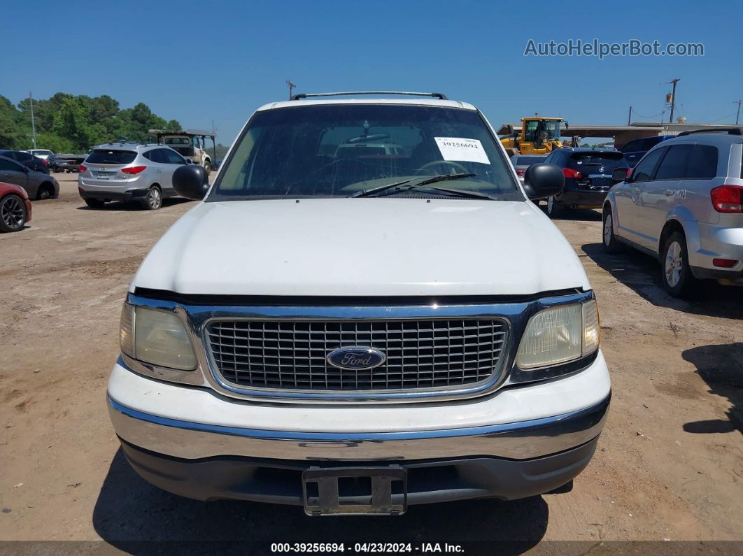 2001 Ford Expedition Xlt White vin: 1FMRU15L31LA32666