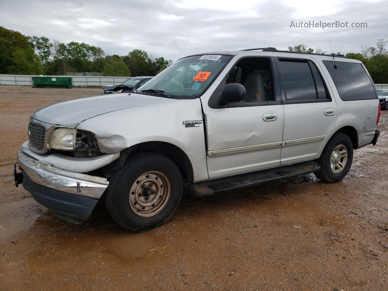 2000 Ford Expedition Xlt Silver vin: 1FMRU15L3YLA03839