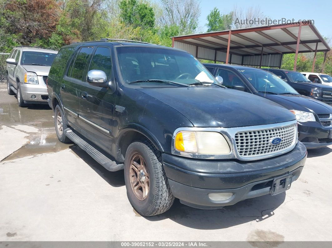 2001 Ford Expedition Xlt Black vin: 1FMRU15L51LB34356