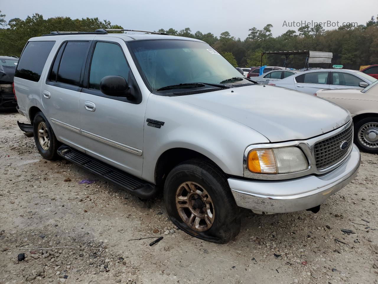 2001 Ford Expedition Xlt Серебряный vin: 1FMRU15L51LB40626