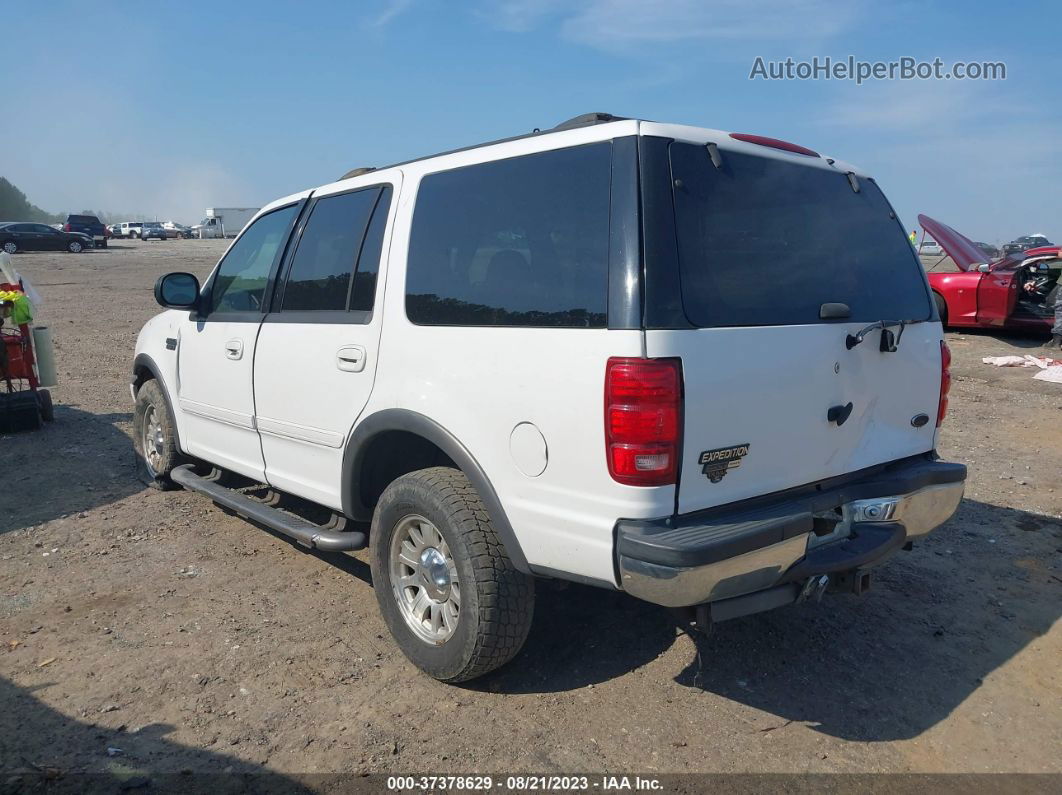 2001 Ford Expedition Xlt White vin: 1FMRU15L81LB67450