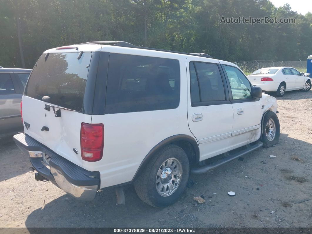 2001 Ford Expedition Xlt White vin: 1FMRU15L81LB67450