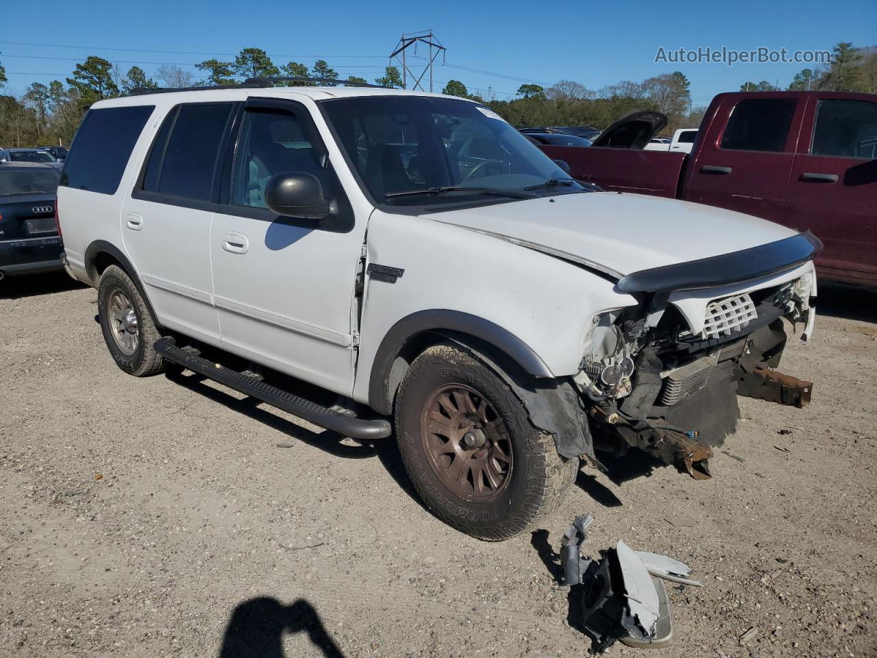 2000 Ford Expedition Xlt Белый vin: 1FMRU15L8YLC15099