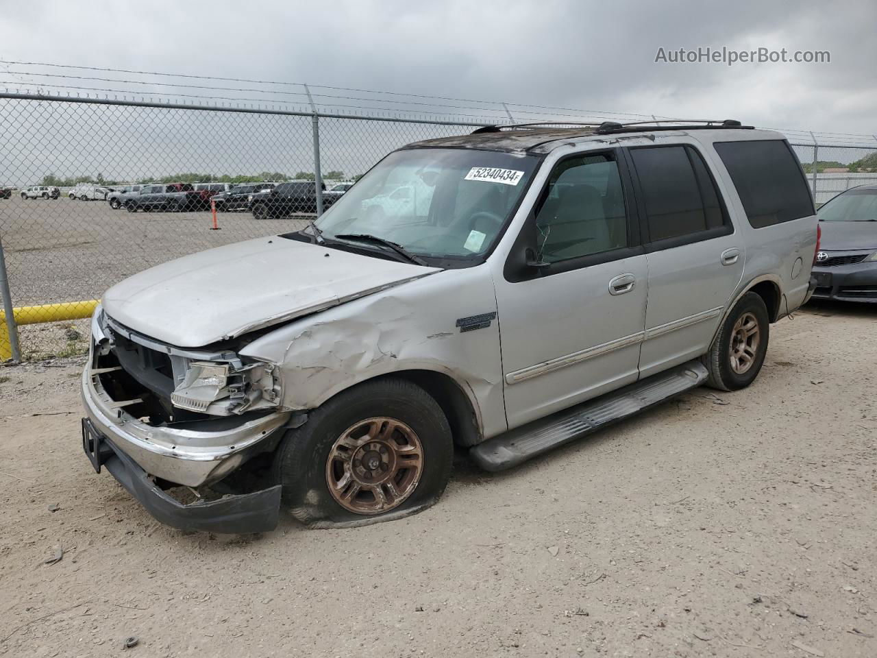 2001 Ford Expedition Xlt Silver vin: 1FMRU15L91LA66546