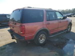 2001 Ford Expedition Xlt Maroon vin: 1FMRU15L91LA95836