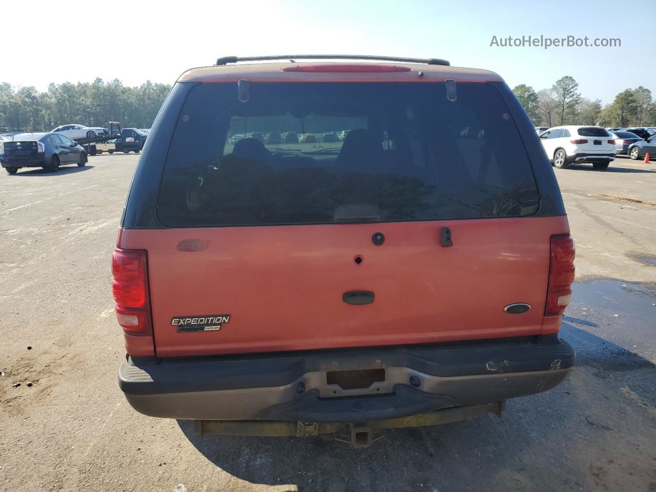 2001 Ford Expedition Xlt Maroon vin: 1FMRU15L91LA95836