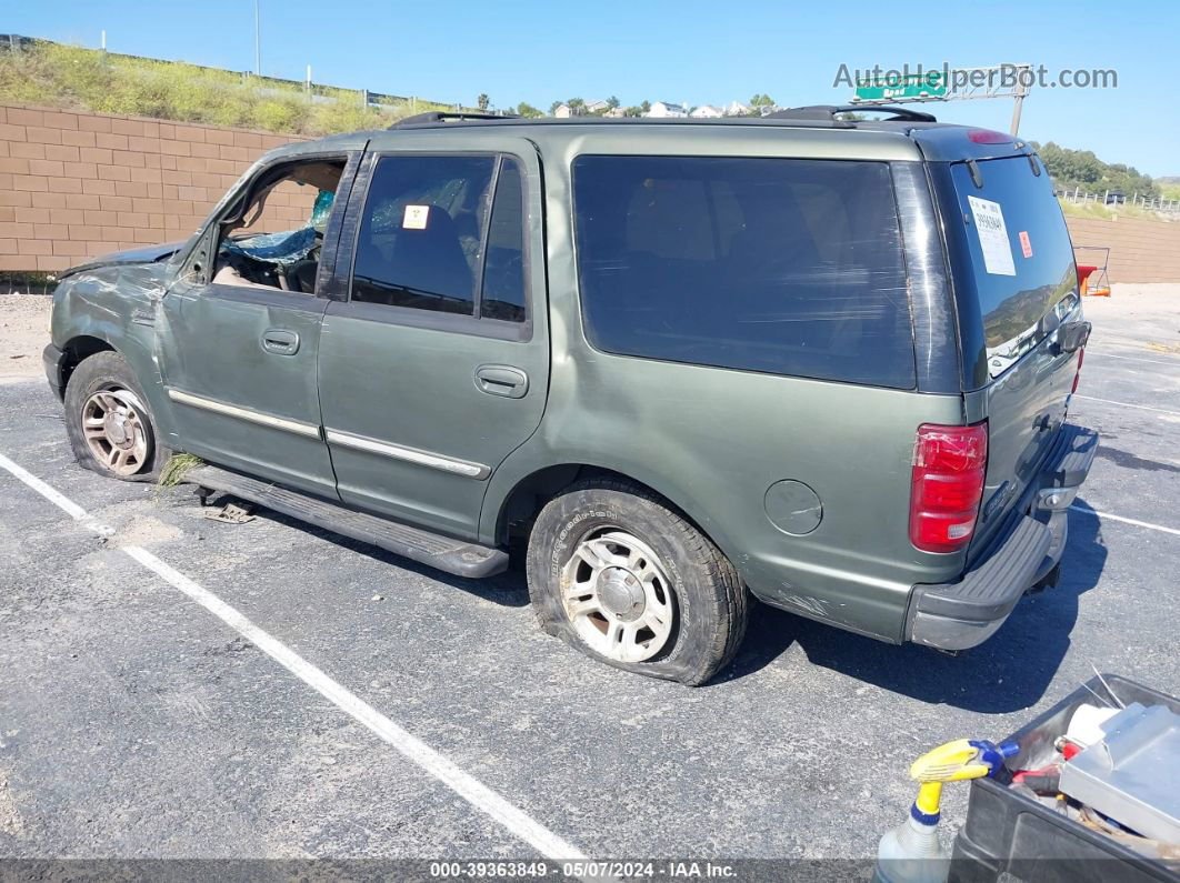 2001 Ford Expedition Xlt Green vin: 1FMRU15L91LB81809