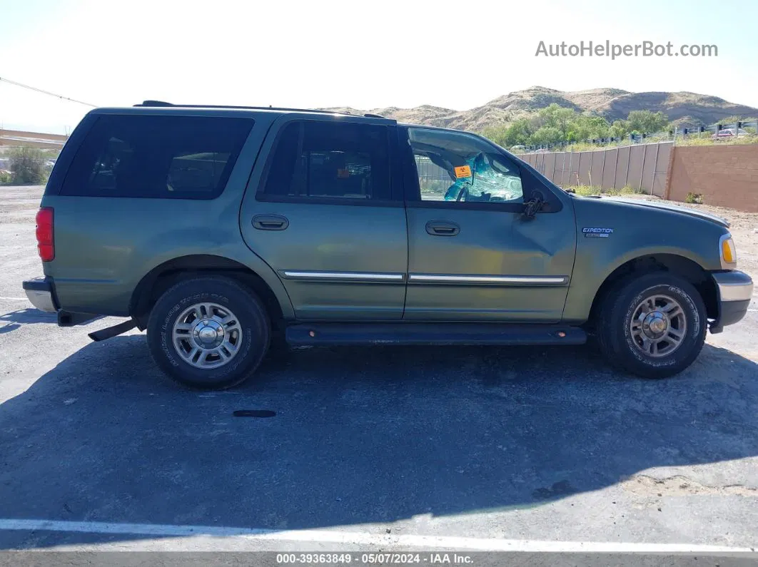 2001 Ford Expedition Xlt Green vin: 1FMRU15L91LB81809