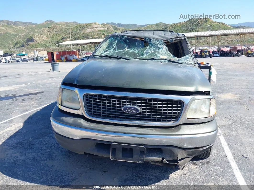 2001 Ford Expedition Xlt Green vin: 1FMRU15L91LB81809