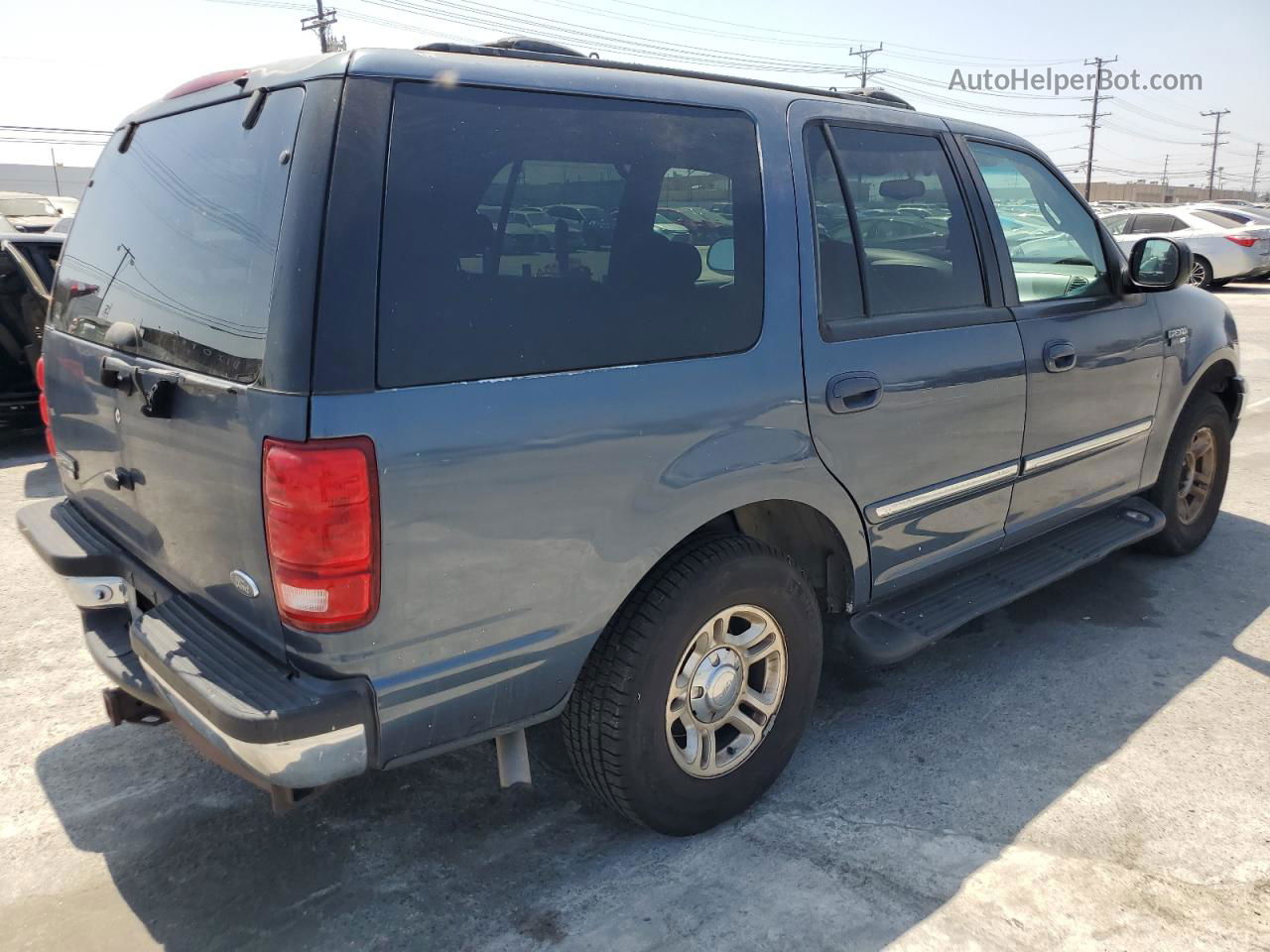 2000 Ford Expedition Xlt Blue vin: 1FMRU15L9YLA24033