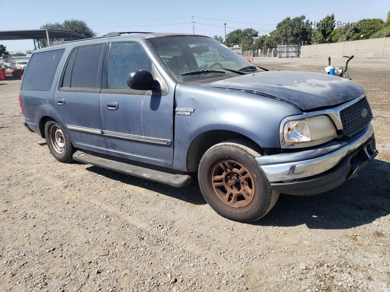 2001 Ford Expedition Xlt Blue vin: 1FMRU15LX1LA40697