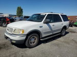 2000 Ford Expedition Xlt White vin: 1FMRU15LXYLA18757