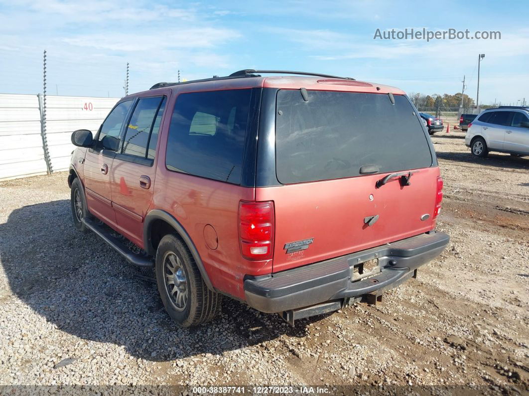 2000 Ford Expedition Xlt Red vin: 1FMRU15LXYLB53690