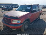 2000 Ford Expedition Xlt Red vin: 1FMRU15LXYLB53690