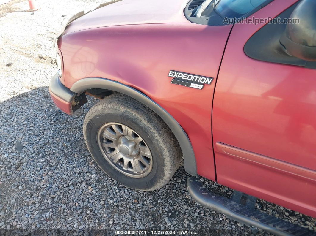 2000 Ford Expedition Xlt Red vin: 1FMRU15LXYLB53690