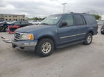 2001 Ford Expedition Xlt Синий vin: 1FMRU15W01LB66299