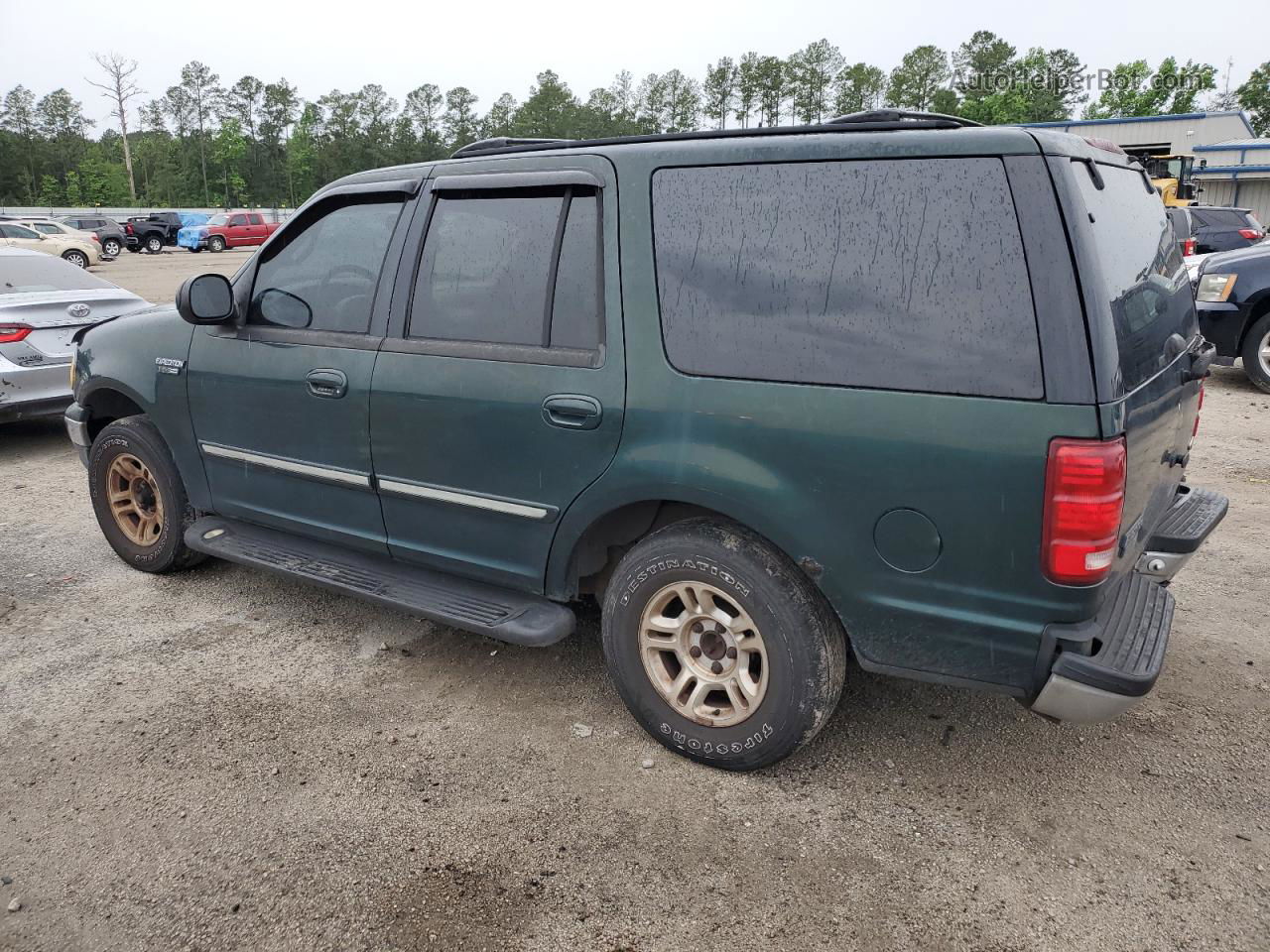 2001 Ford Expedition Xlt Зеленый vin: 1FMRU15W01LB77920