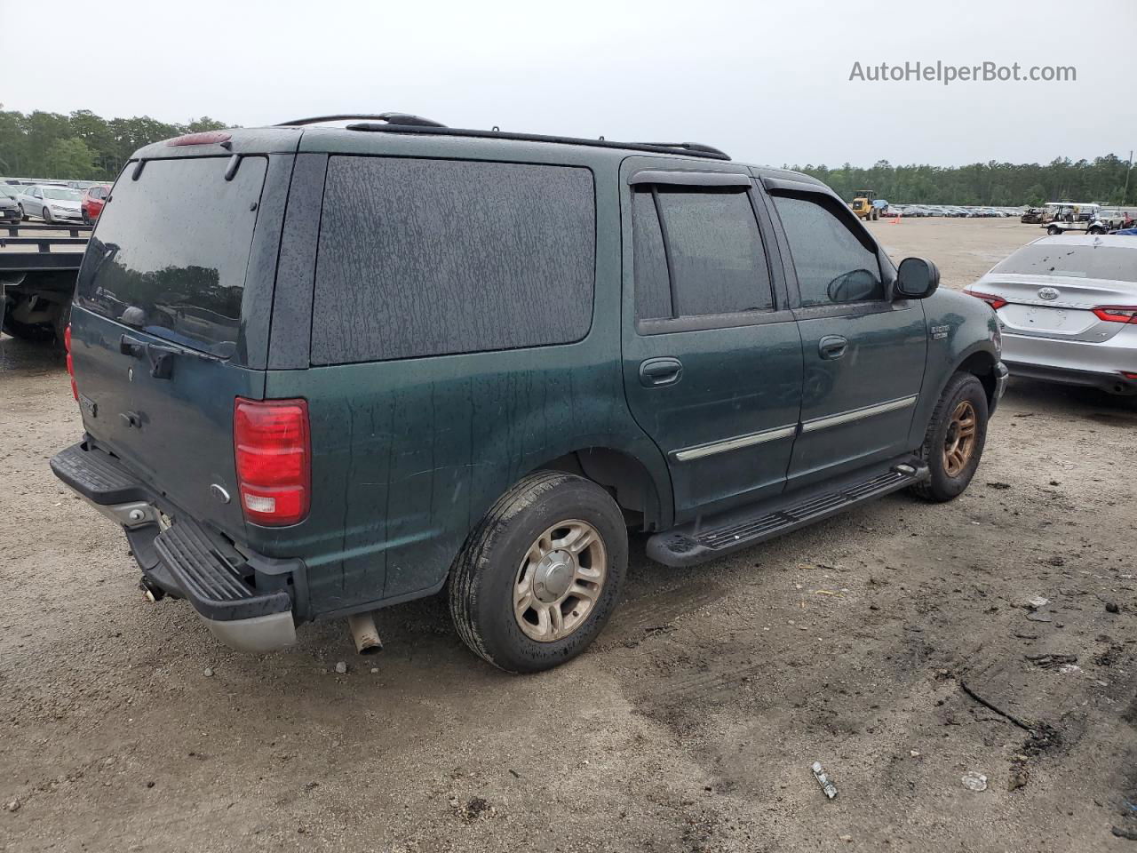 2001 Ford Expedition Xlt Зеленый vin: 1FMRU15W01LB77920