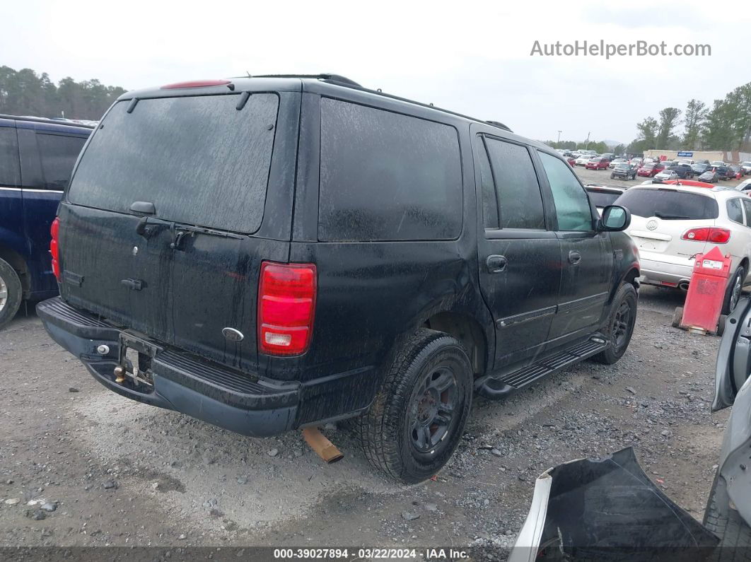 2001 Ford Expedition Xlt Black vin: 1FMRU15W11LA03614