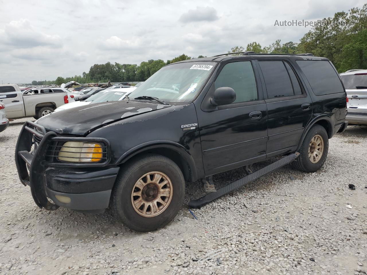 2001 Ford Expedition Xlt Black vin: 1FMRU15W11LB24112