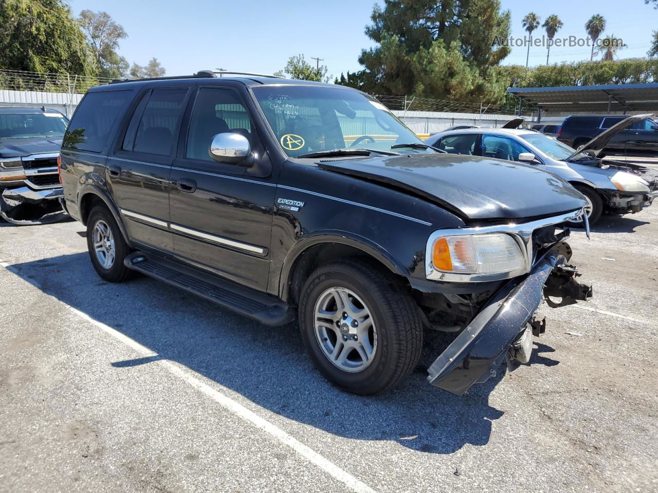 2001 Ford Expedition Xlt Black vin: 1FMRU15W11LB46966