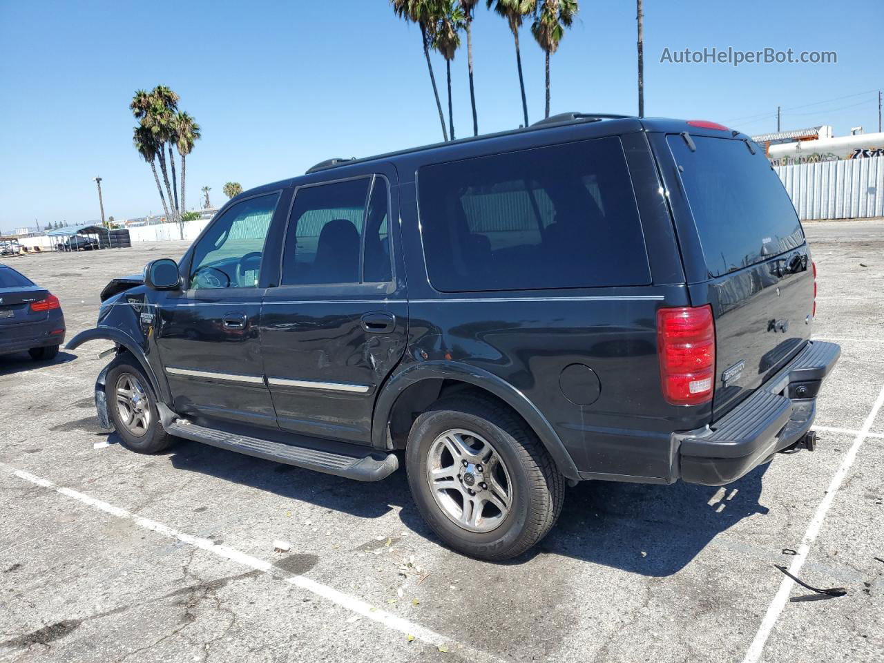 2001 Ford Expedition Xlt Black vin: 1FMRU15W11LB46966